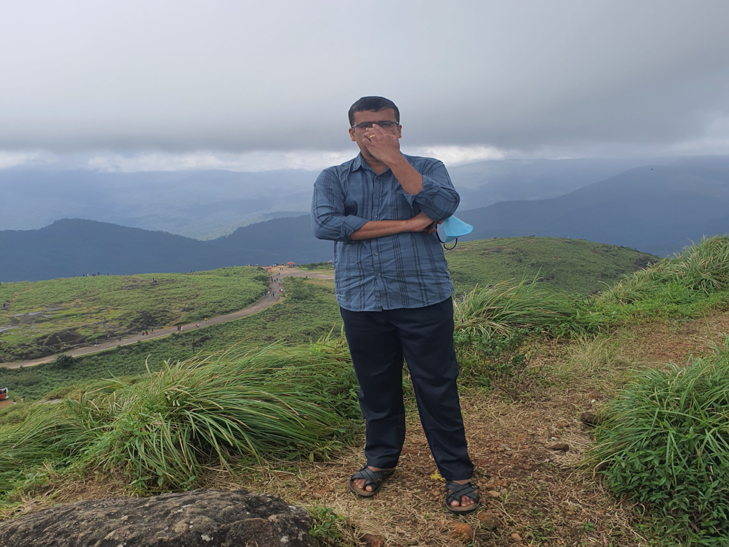 Scenic hill view at Ponmudi